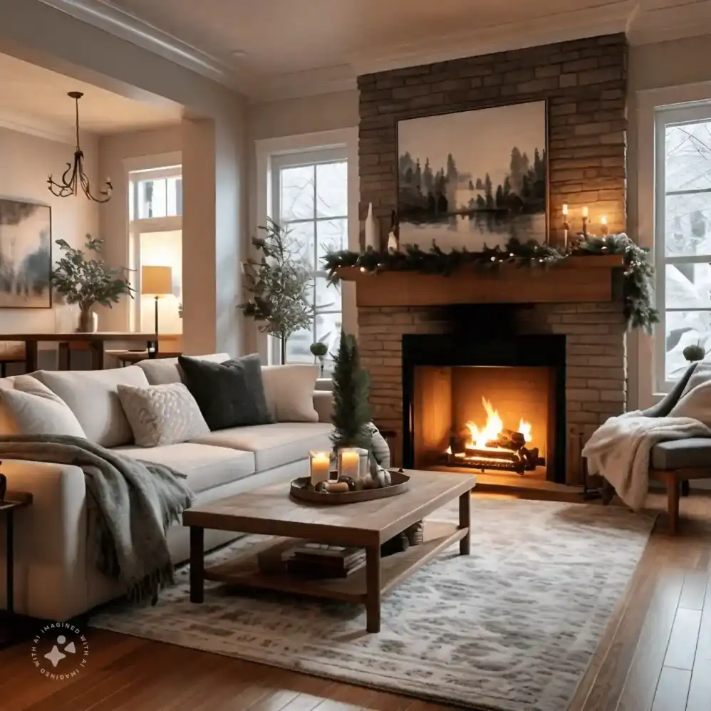 Winter- Home Staging Idea