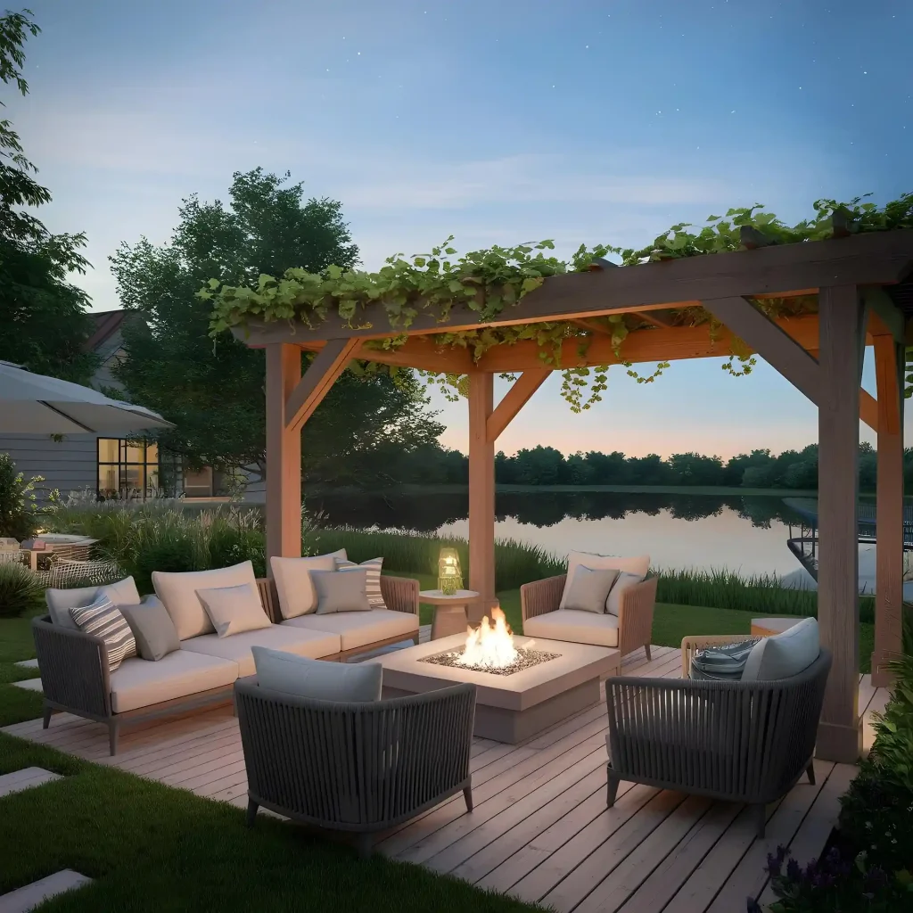 Outdoor spaces furniture